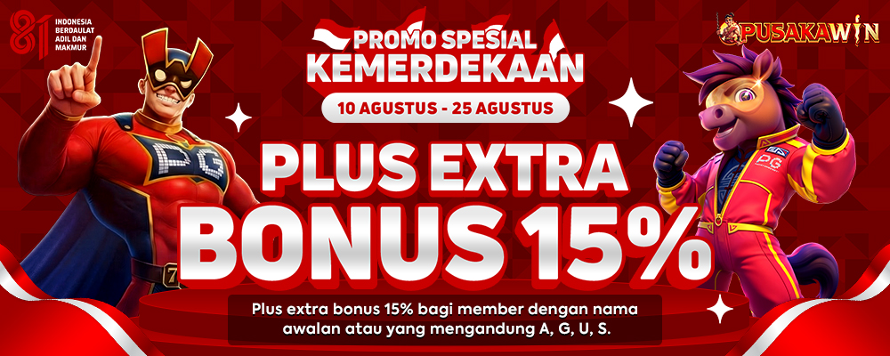 Promo 17 Agustus 2026 Extra 15%